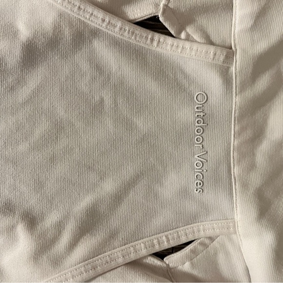 Outdoor Voices Women's Warmup Collared Crop Top SIZE MEDIUM - Picture 11 of 11